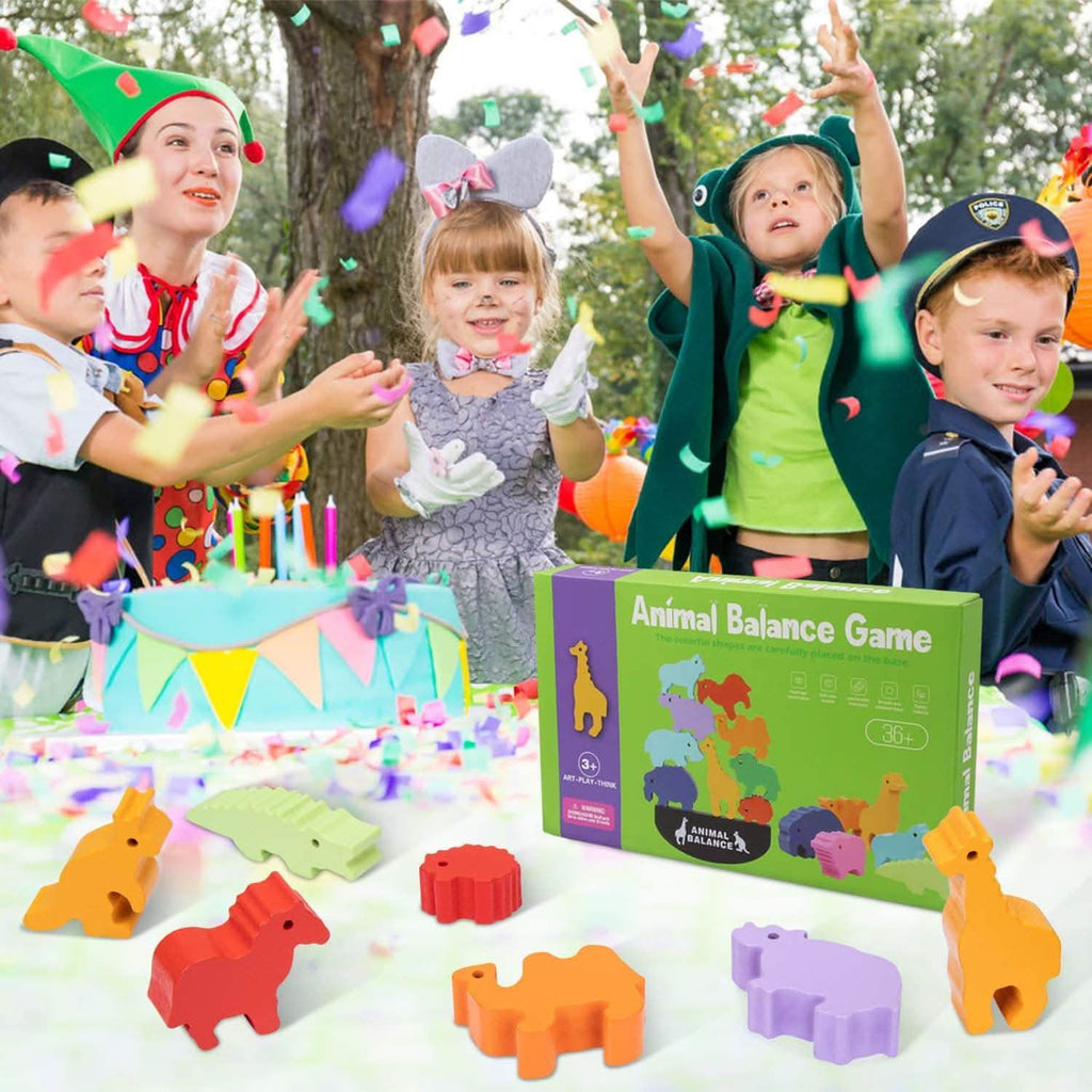 Jouet à empiler en bois pour enfants