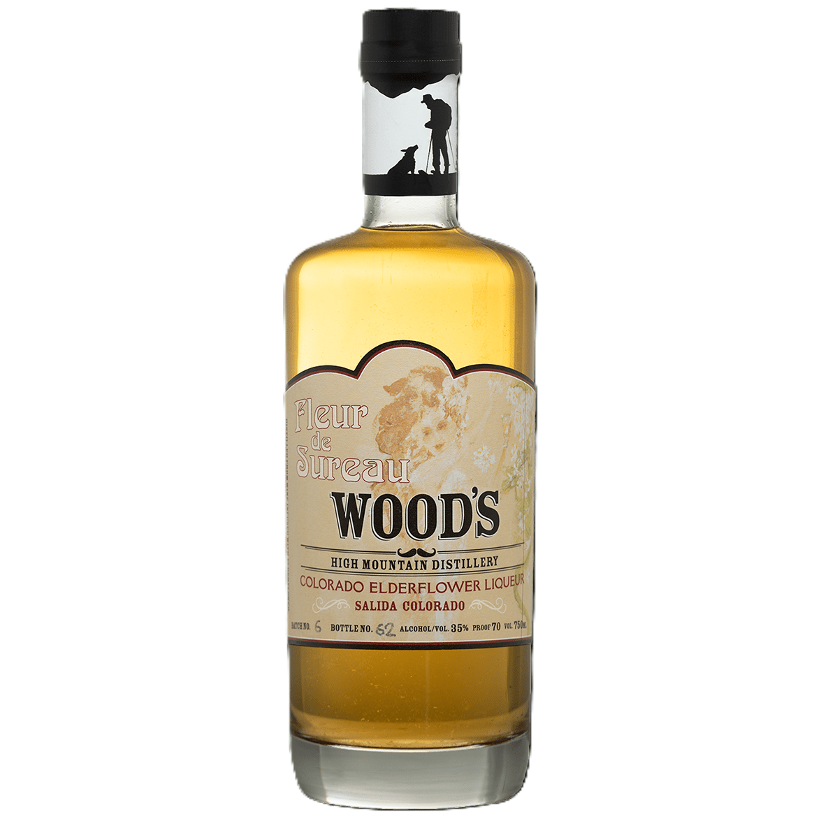 Wood's High Mountain Distillery - Liqueur de fleur de sureau 'Fleur de Sureau' (375 ml)