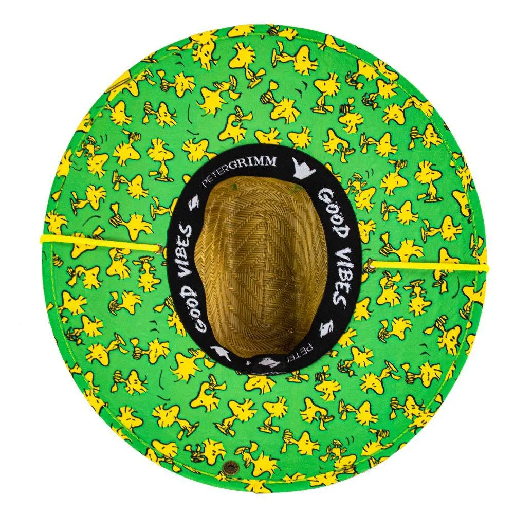 Peter Grimm Peanuts Woodstock LG - Chapeau de sauveteur en paille de seigle