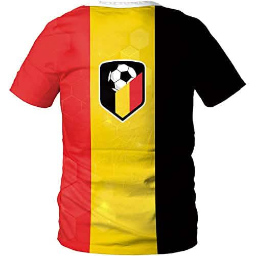 Maillots de football de la Coupe du Monde 2022 pour femmes et hommes Belgique