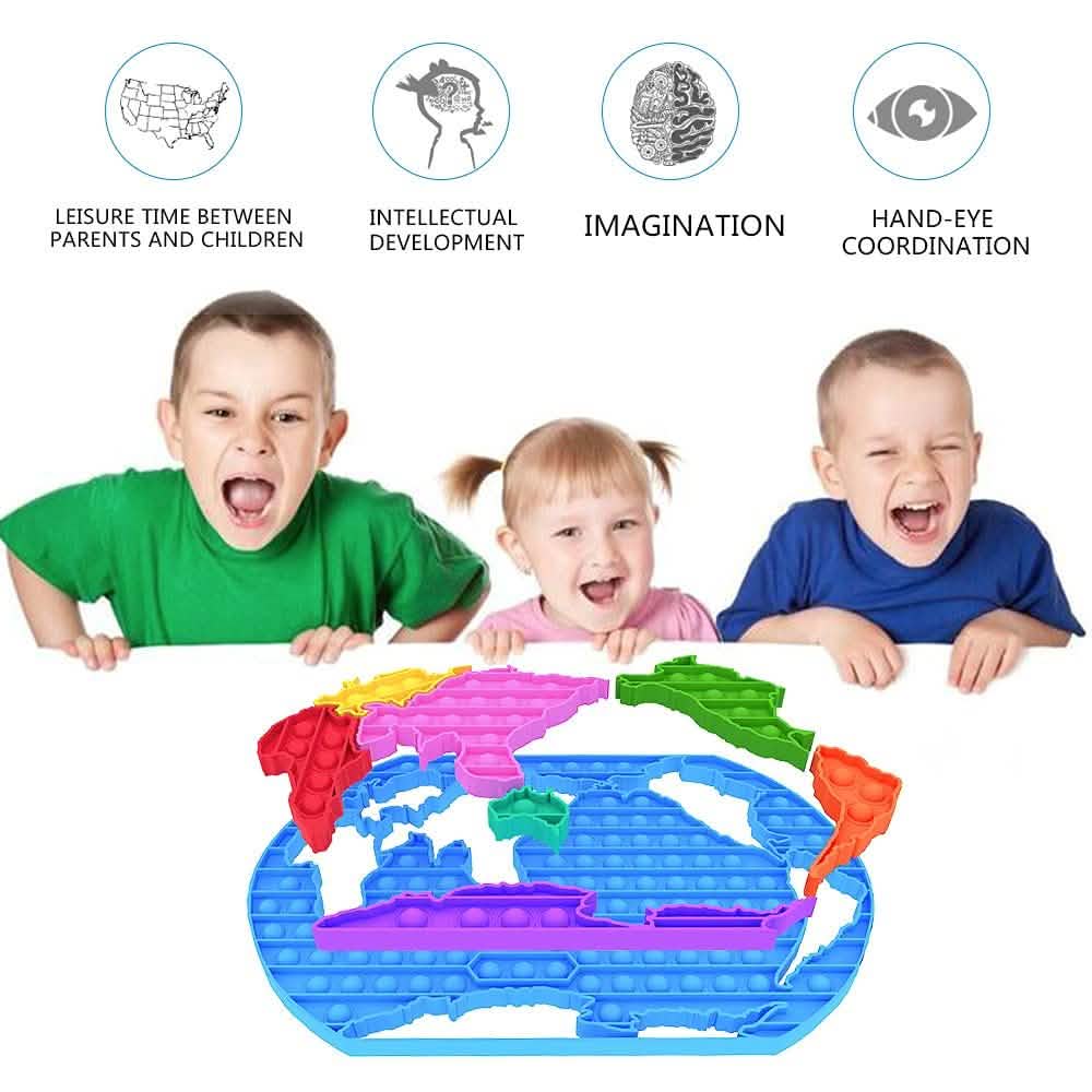 Puzzle anti-stress Push Pop monde
