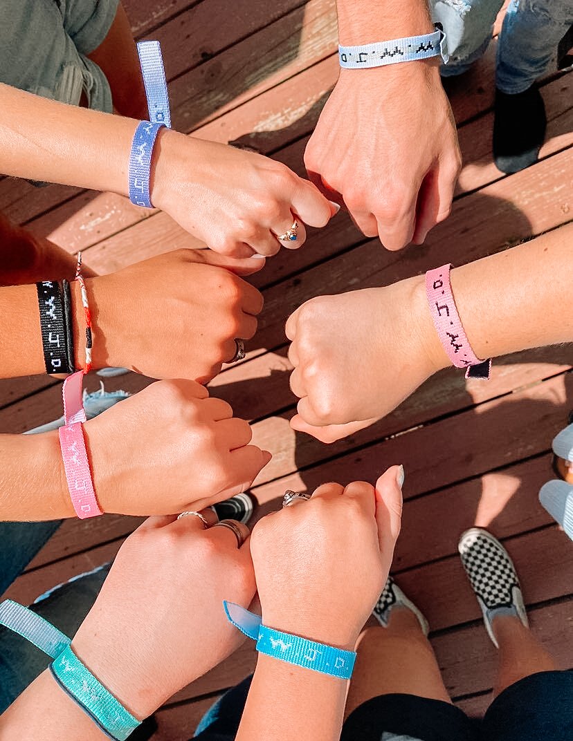 Lot de bracelets WWJD