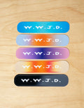 Pack d'autocollants dégradés WWJD