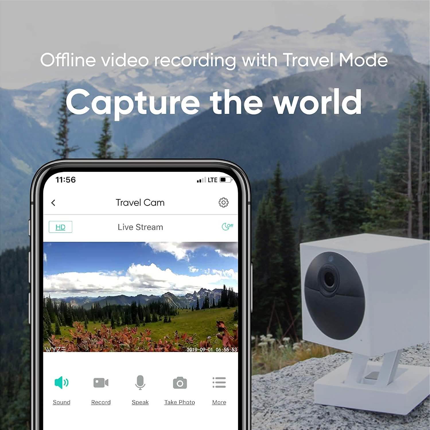 WYZE Cam Outdoor 1080p (Reconditionnée)