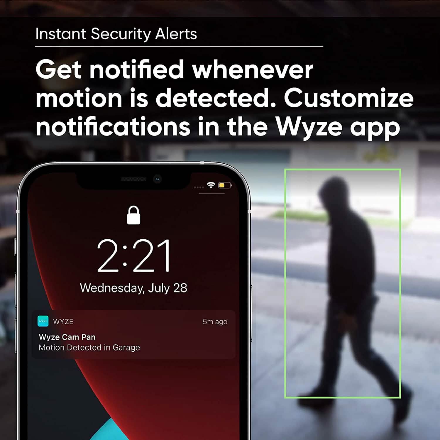 Caméra de surveillance intelligente intérieure Wi-Fi Wyze Cam Pan 1080p - WYZECP1 (Reconditionnée)
