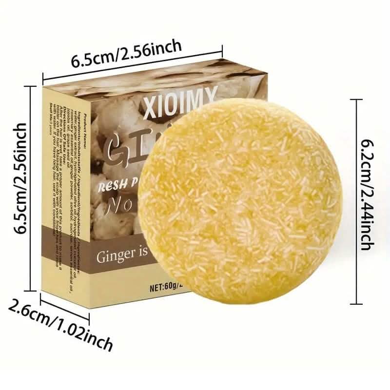 Pain de shampoing Xioimy Gingembre 60g