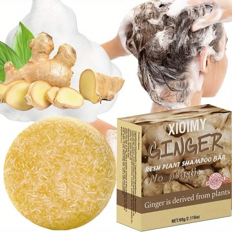 Pain de shampoing Xioimy Gingembre 60g