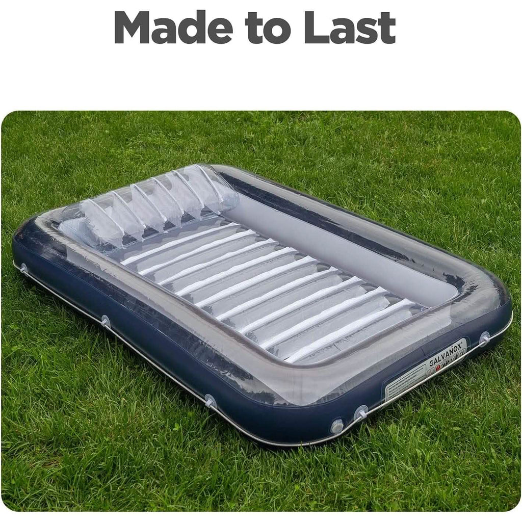 Lit de piscine flottant XL, chaise longue gonflable pour l'eau