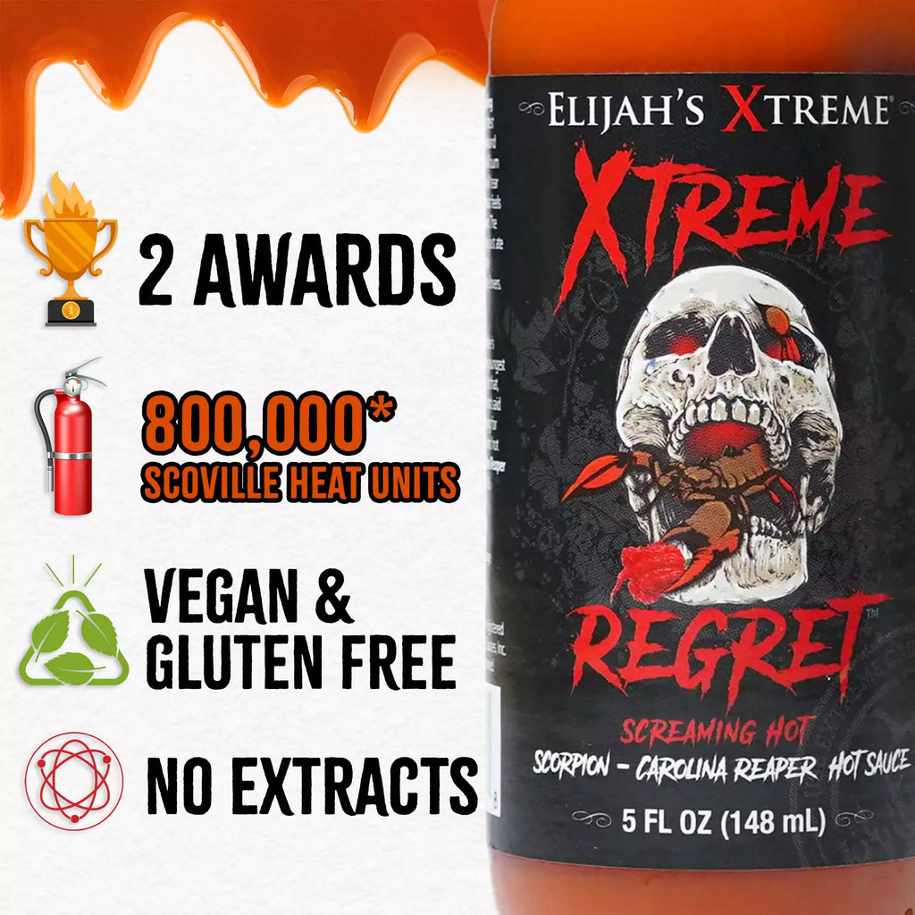 Sauce piquante Xtreme Regret
