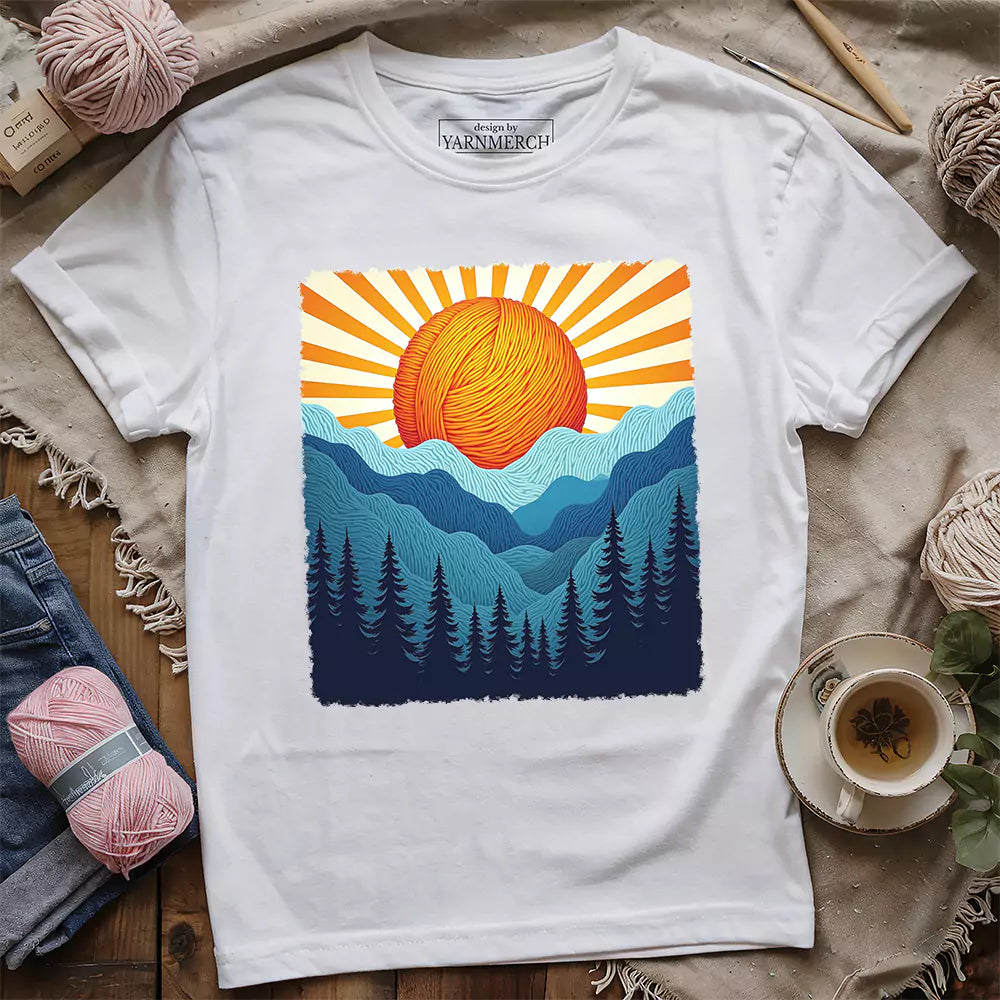 T-shirt Yarn Sun