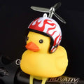 Klaxon vélo et éclairage avant en forme de petit canard jaune
