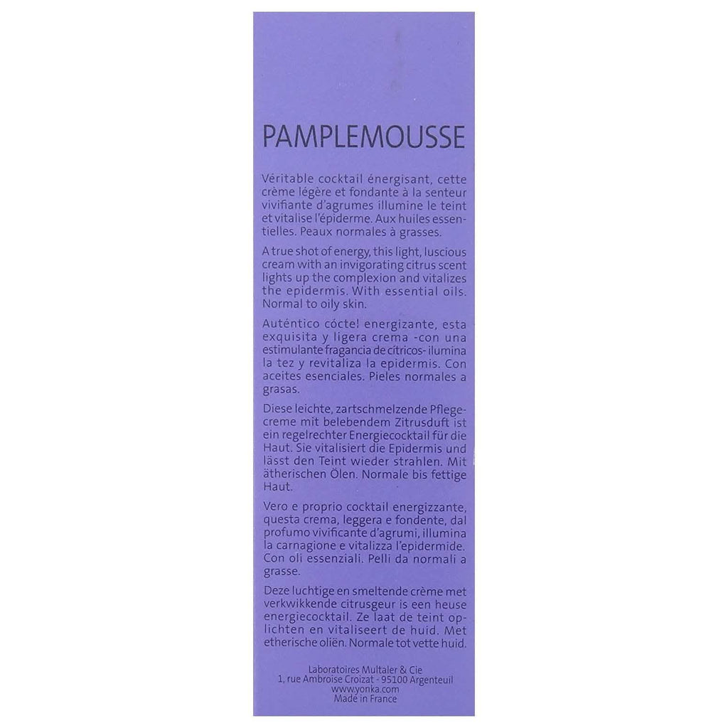 Crème Pamplemousse Yon-Ka Paris pour Peaux Normales à Mixtes - 50 ml