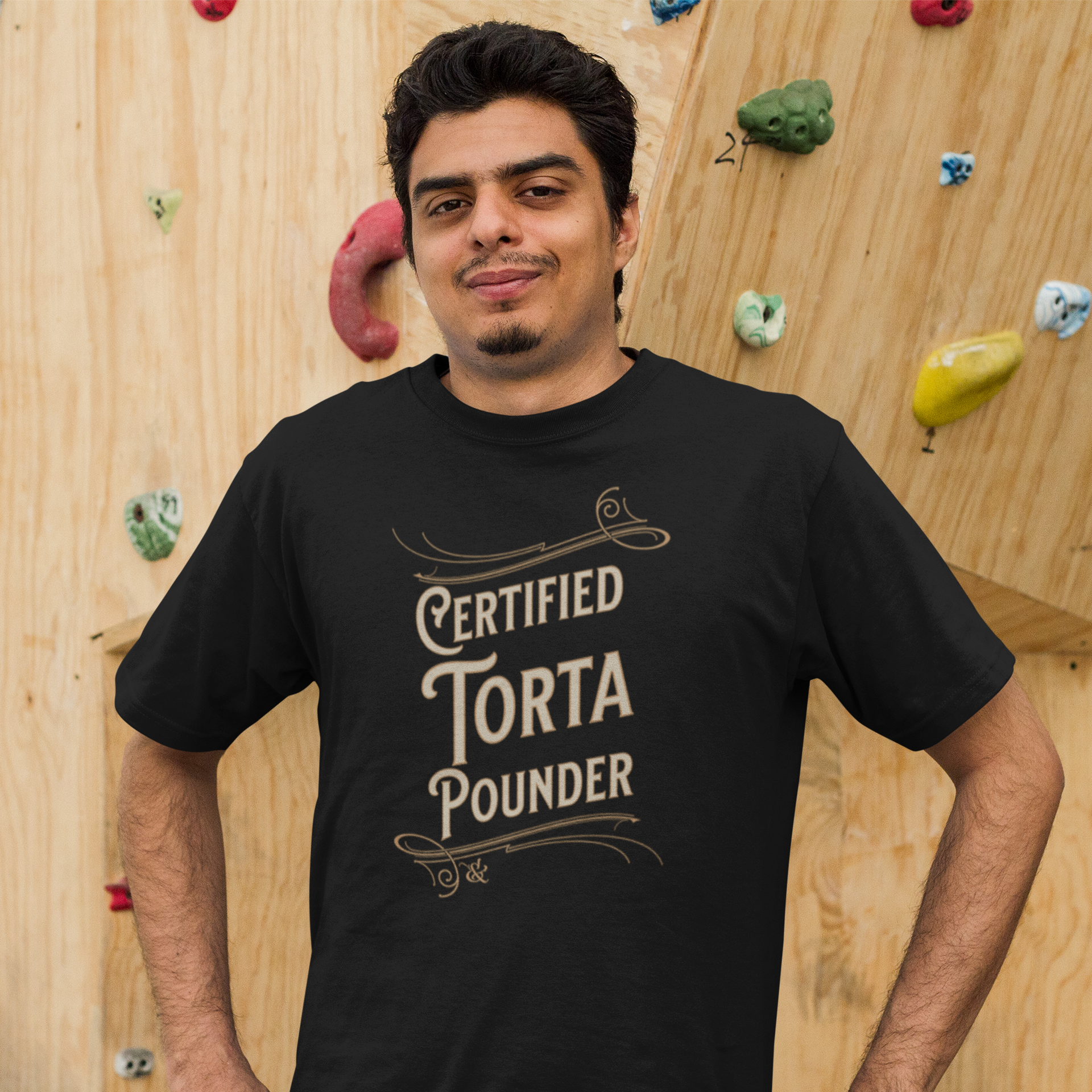 T-shirt « Certified Torta Pounder » | T-shirts humoristiques viraux latinos | 3 couleurs