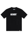 T-shirt Memory Lane Scatter Logo - Noir