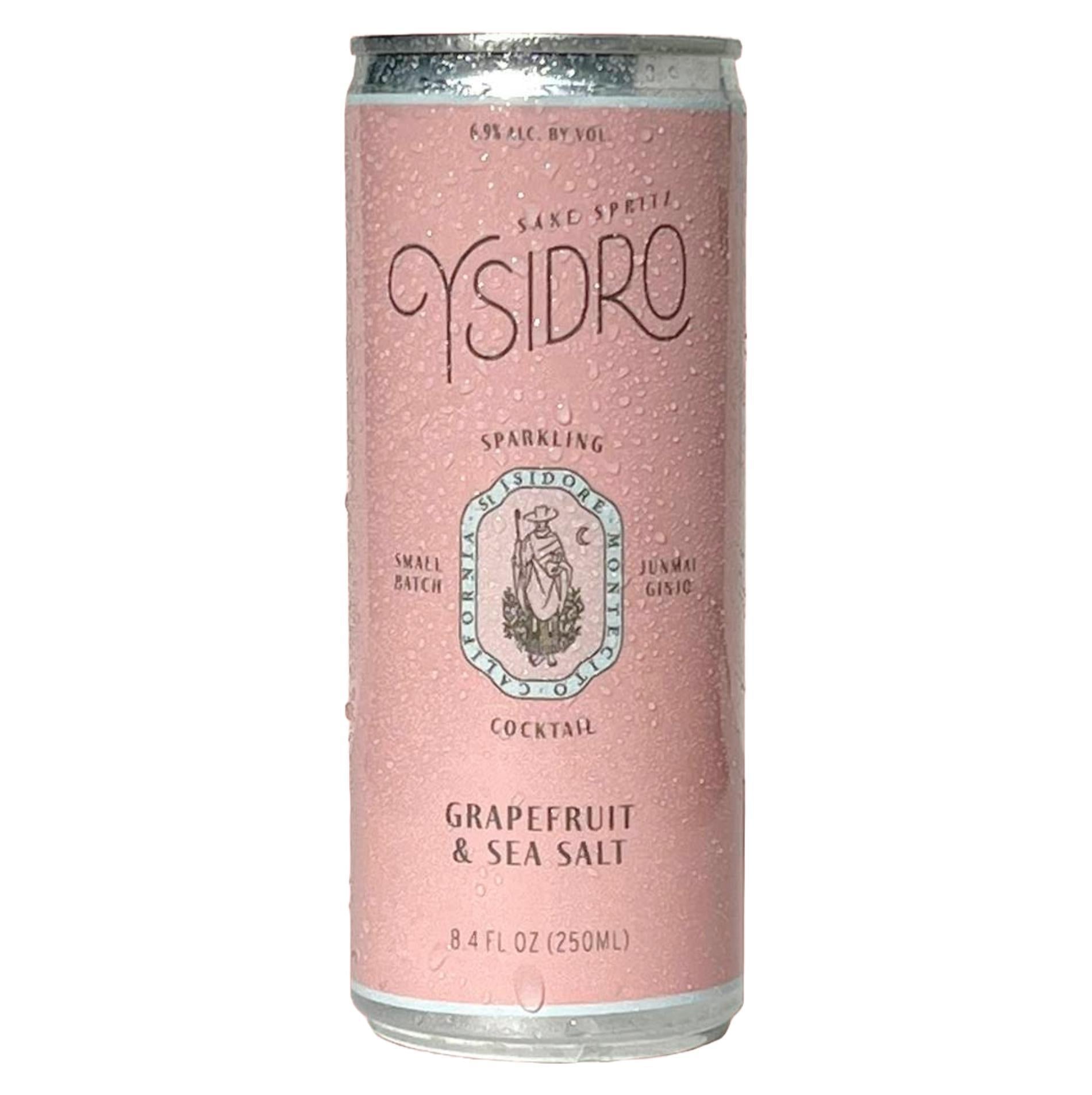 Ysidro - Cocktail Spritz de Saké Pétillant « Pamplemousse & Sel Marin » (250ml)
