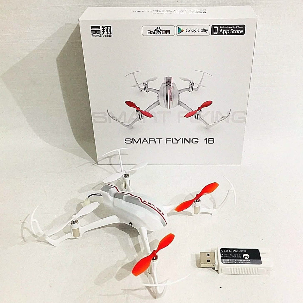 Drone Yuneec Smart Flying 18 - Contrôlé par Bluetooth, pour iPhone uniquement