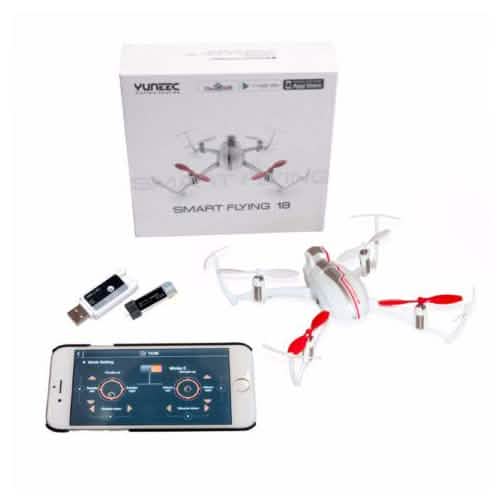 Drone Yuneec Smart Flying 18 - Contrôlé par Bluetooth, pour iPhone uniquement