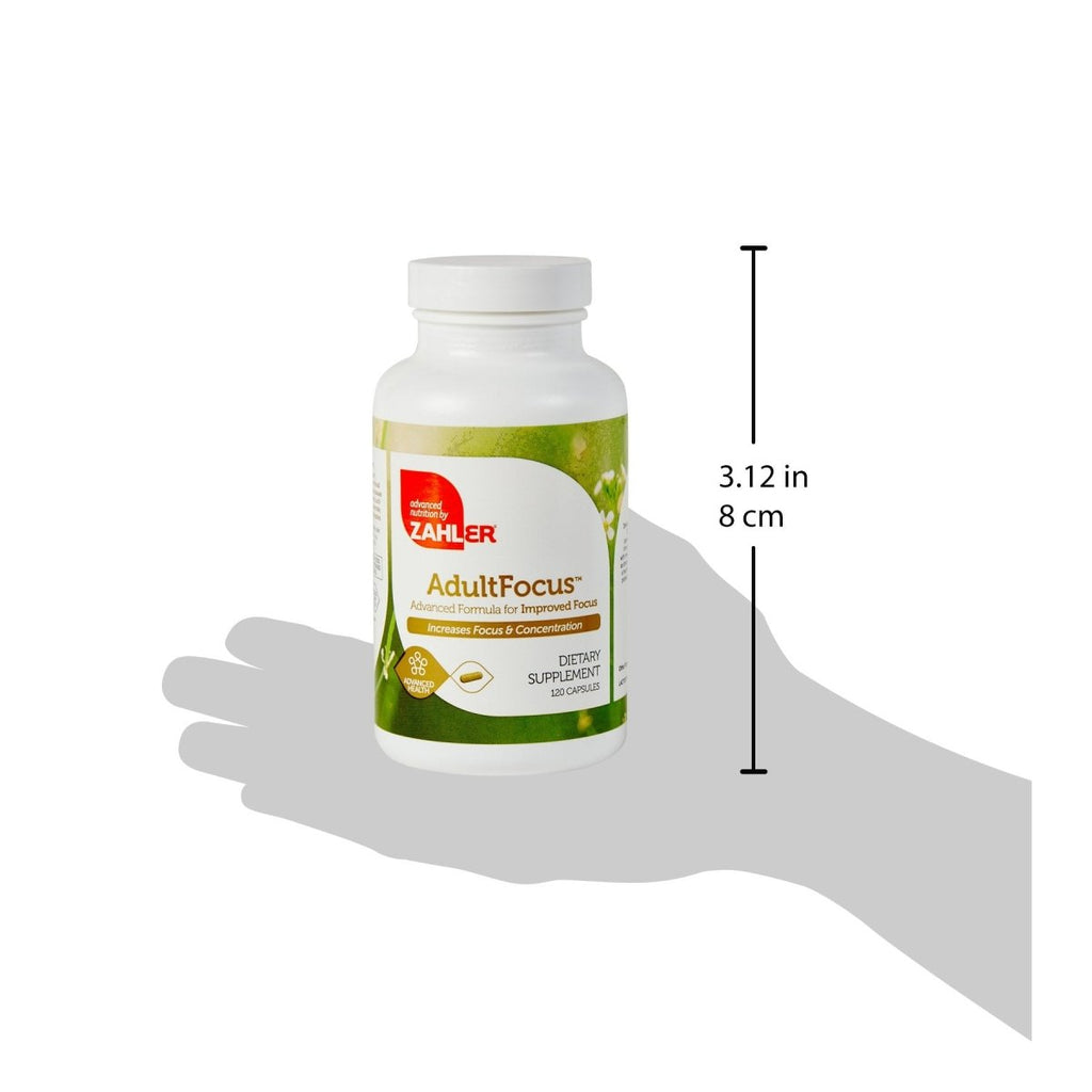 Zahler - AdultFocus Soutien à la Santé Cognitive - 60 Gélules