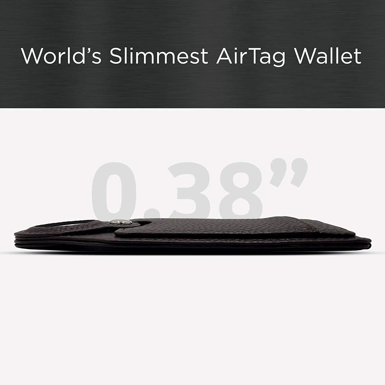 Portefeuille Slim AirTag Zéro-Épaisseur