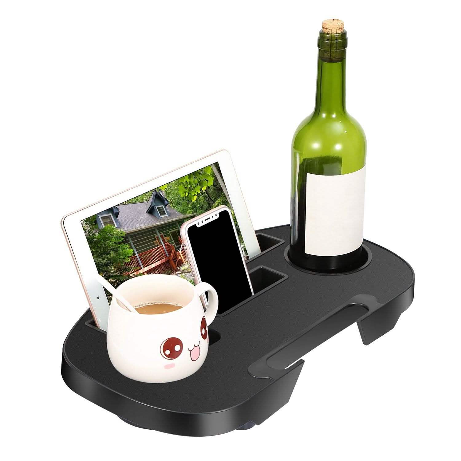 Plateau latéral à clipser pour porte-gobelet de chaise zéro gravité