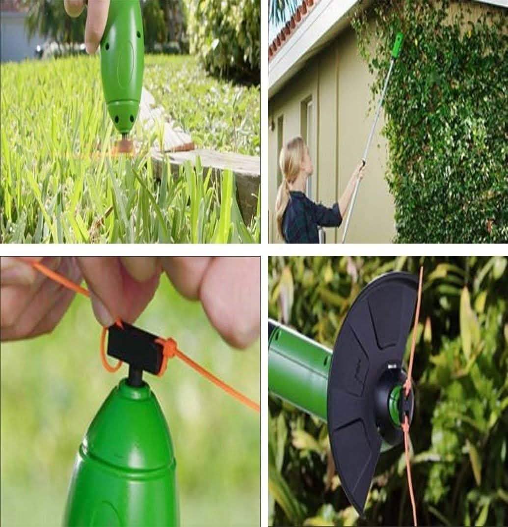Coupe-bordures sans fil Zip Trim - Tondeuse à gazon portable pour jardin