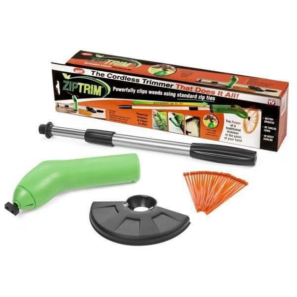 Coupe-bordures sans fil Zip Trim - Tondeuse à gazon portable pour jardin