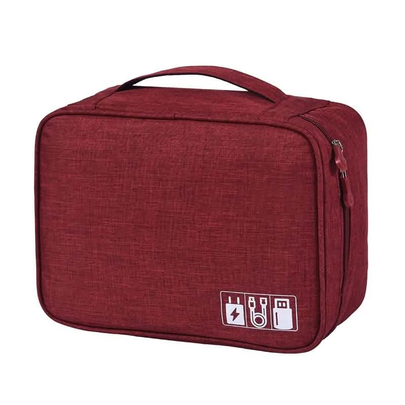 Sac à compartiments zippés pour le rangement d'appareils électroniques