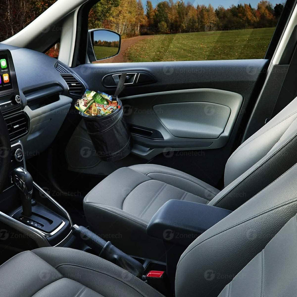 Poubelle de voiture portable universelle Zone Tech